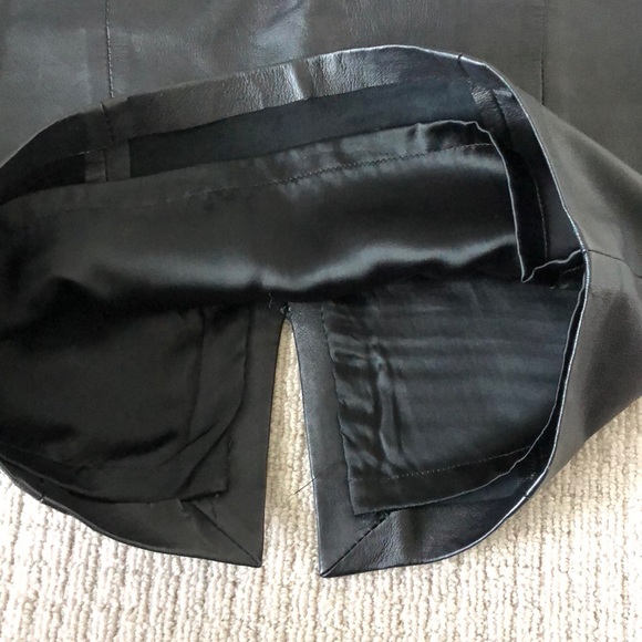 Vintage Leather Pencil Skirt Marc by Andrew Marc - Picture 5 of 8